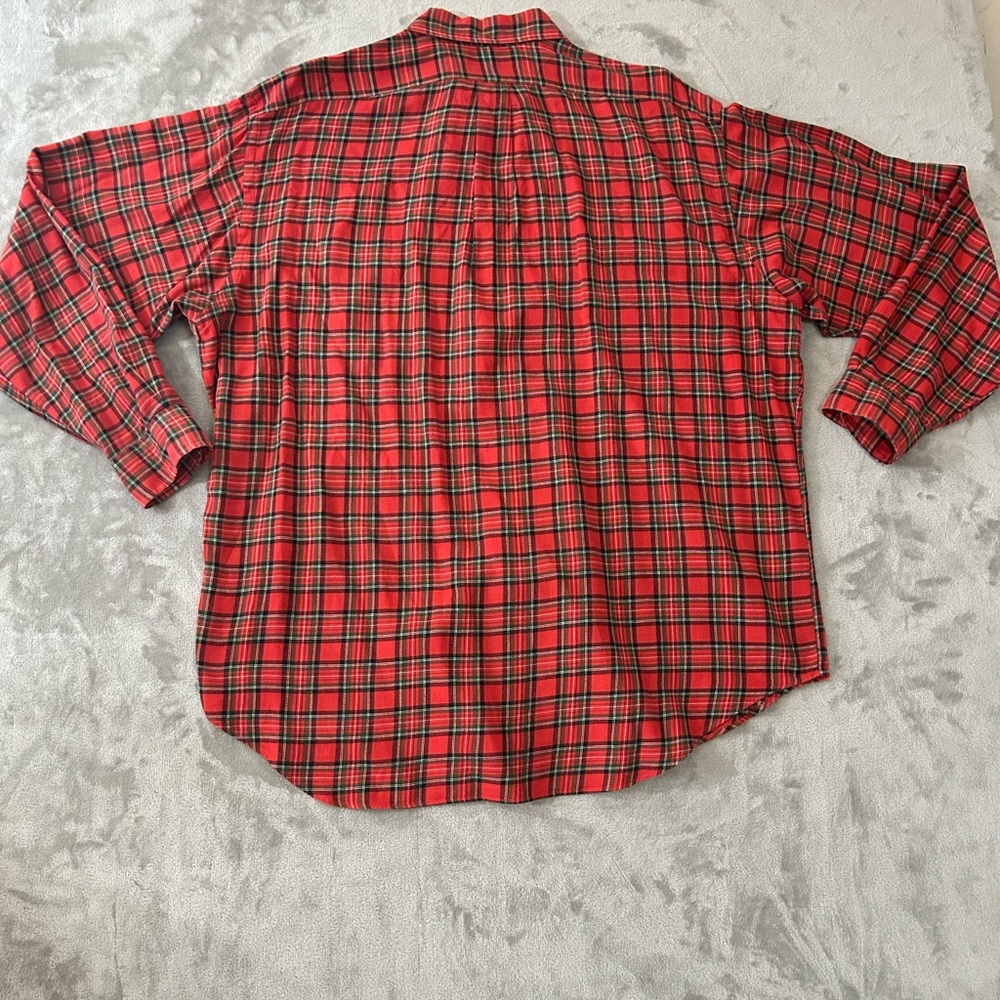 Vintage Lauren Ralph Lauren the Blake red plaid button down - Picture 11 of 11